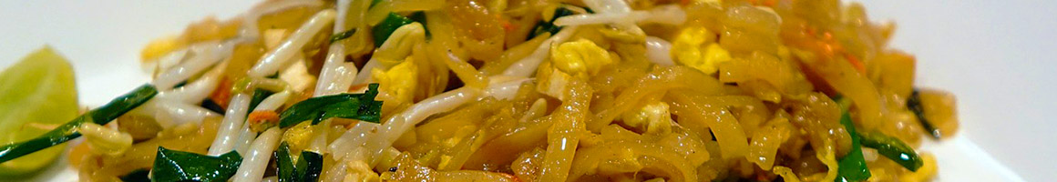 Eating Thai Vegetarian at Thai Ashburn Restaurant restaurant in Ashburn, VA.